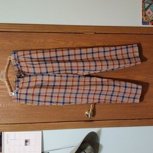 Nasty gal tartan pants